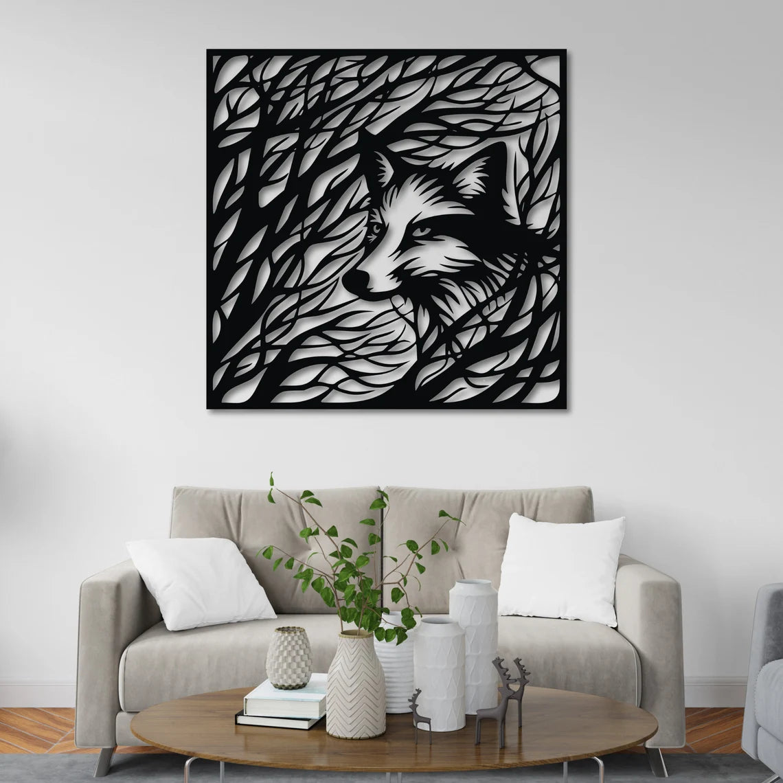 Fox in the Woods - Wall Art