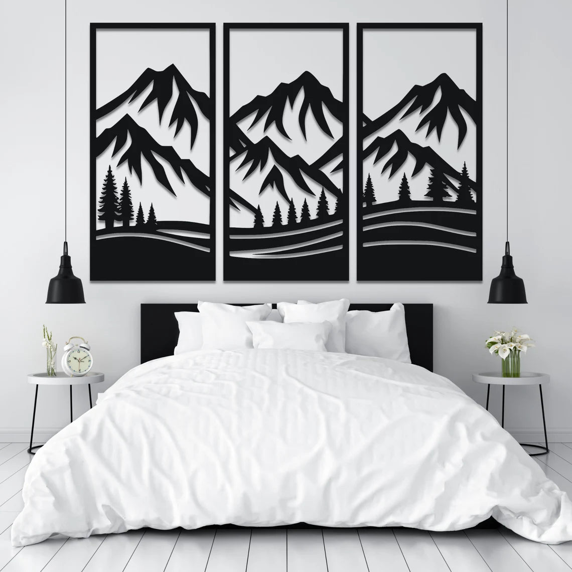 Mountains - Wall Art Trio