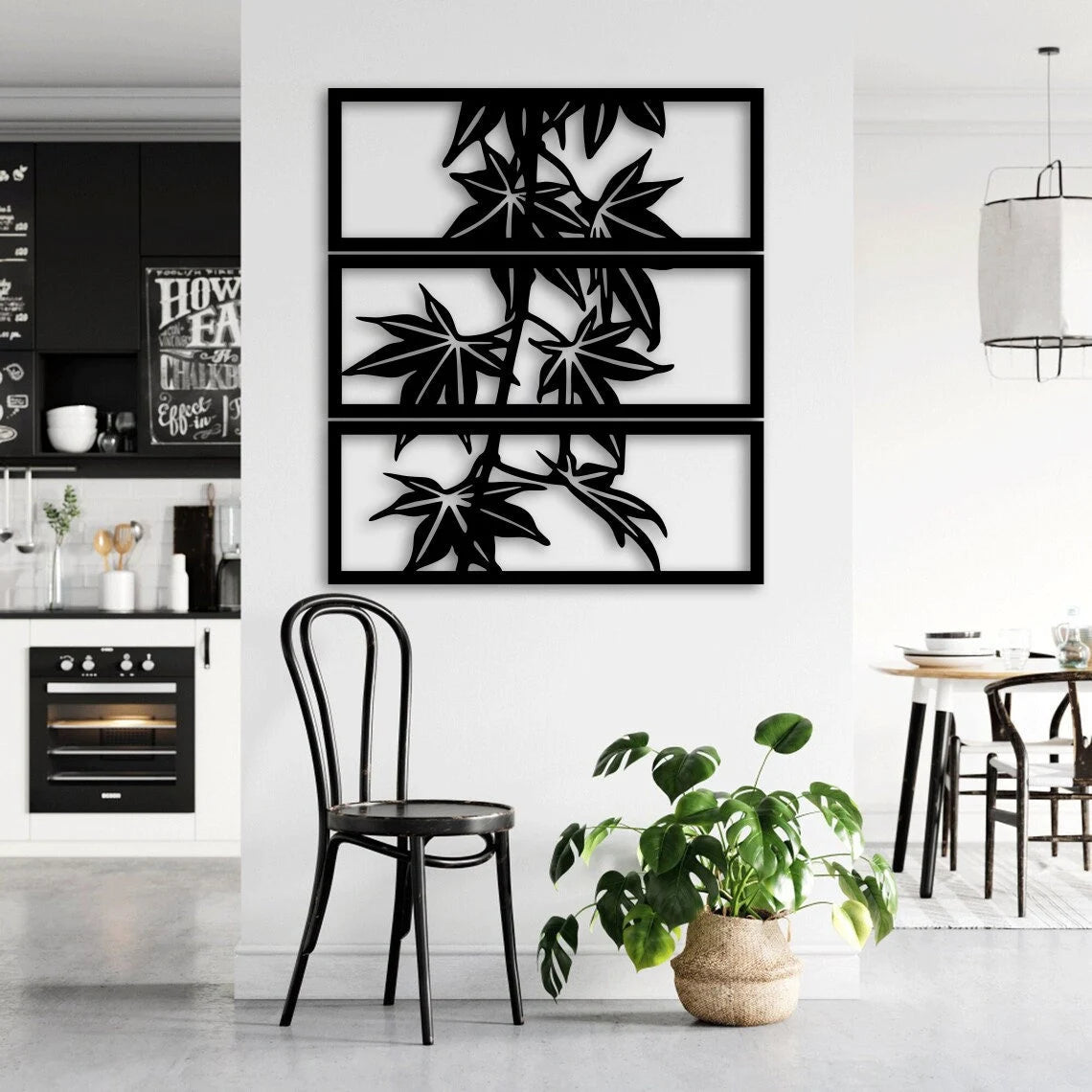 Vertical Tropical Trio - Wall Art