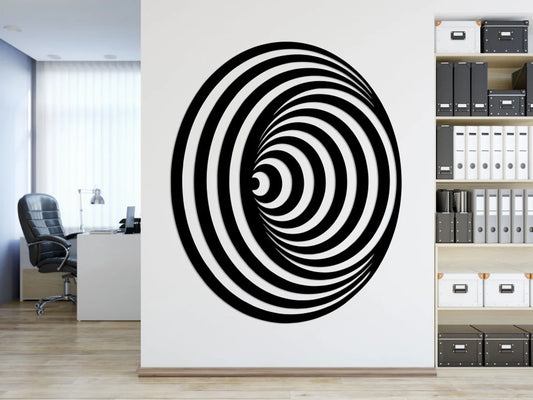 Space Portal Illusion - Wall Art