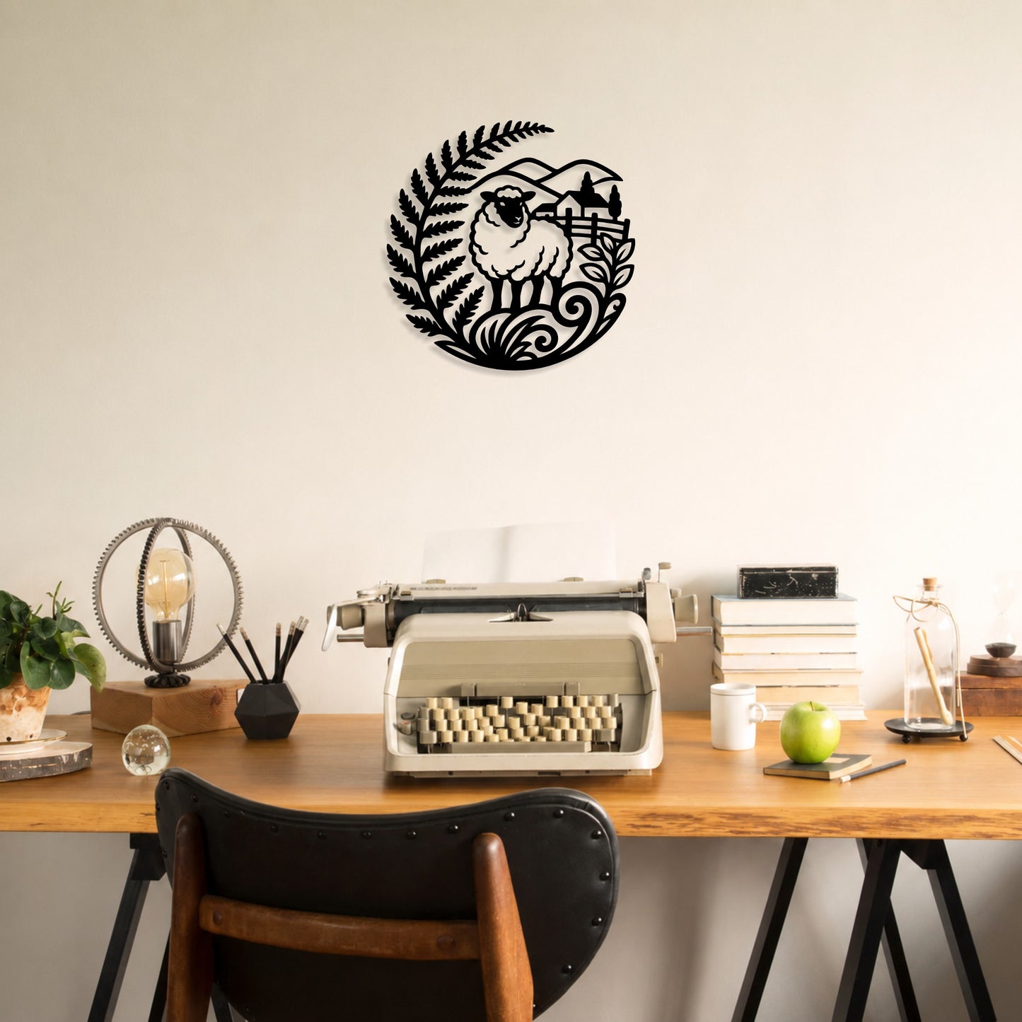Sheep on a Farm - Wall Art