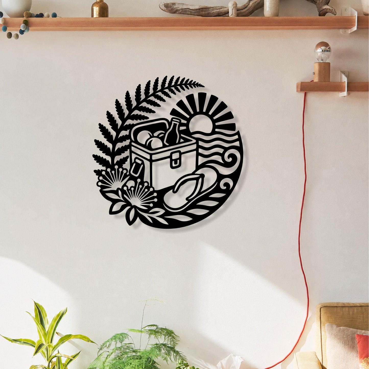 Picnic on the Beach - Wall Art
