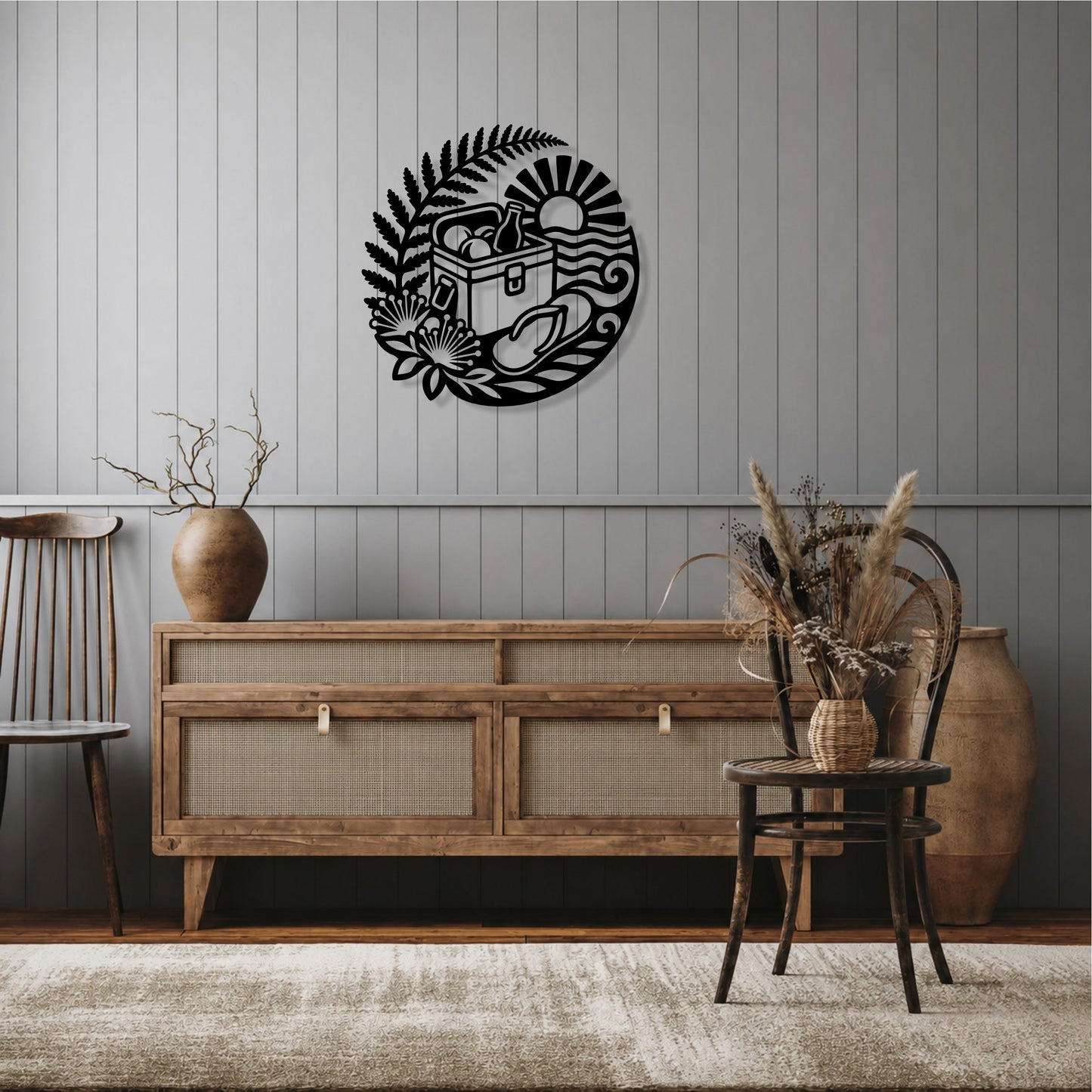 Picnic on the Beach - Wall Art
