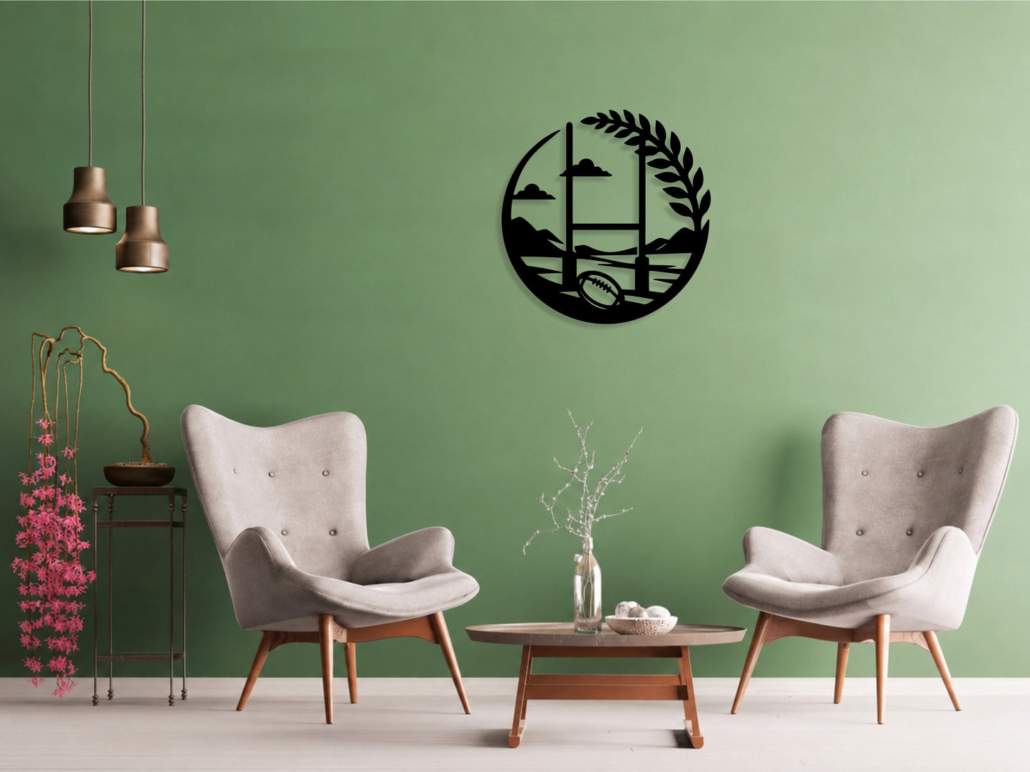 Rugby Posts - Wall Art