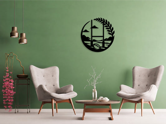 Rugby Posts - Wall Art