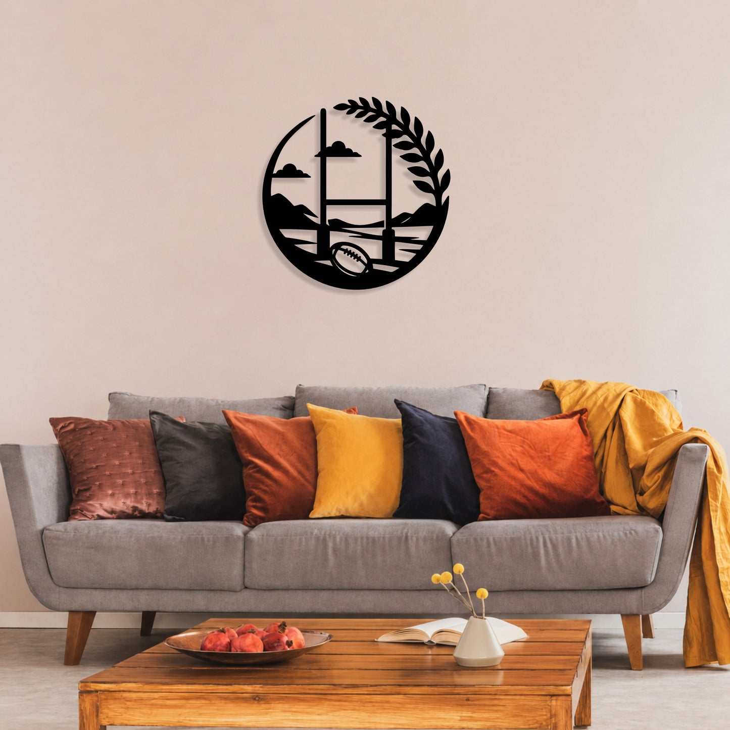 Rugby Posts - Wall Art