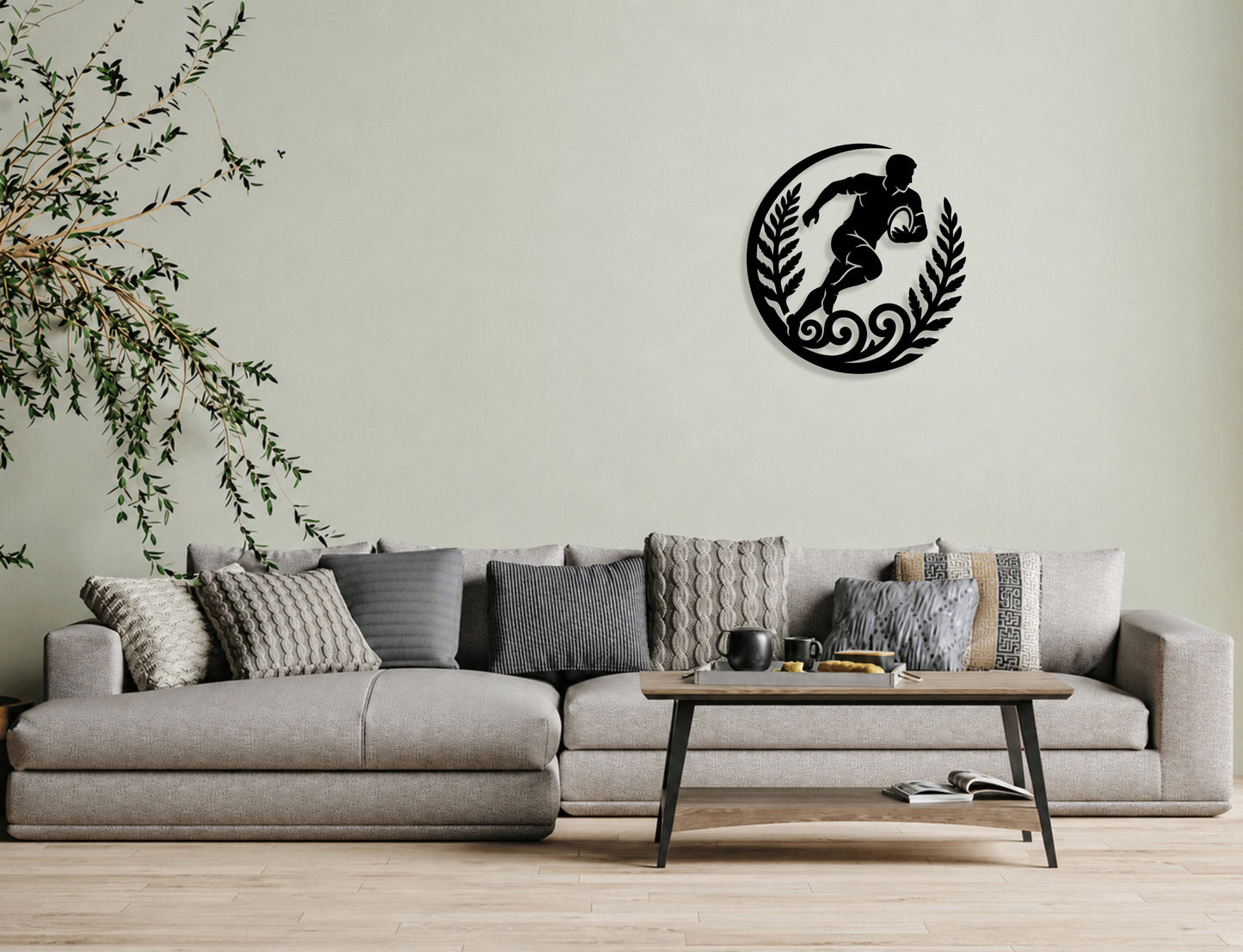 Rugby Player - Wall Art