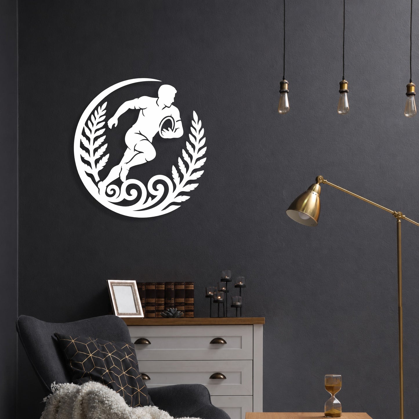Rugby Player - Wall Art