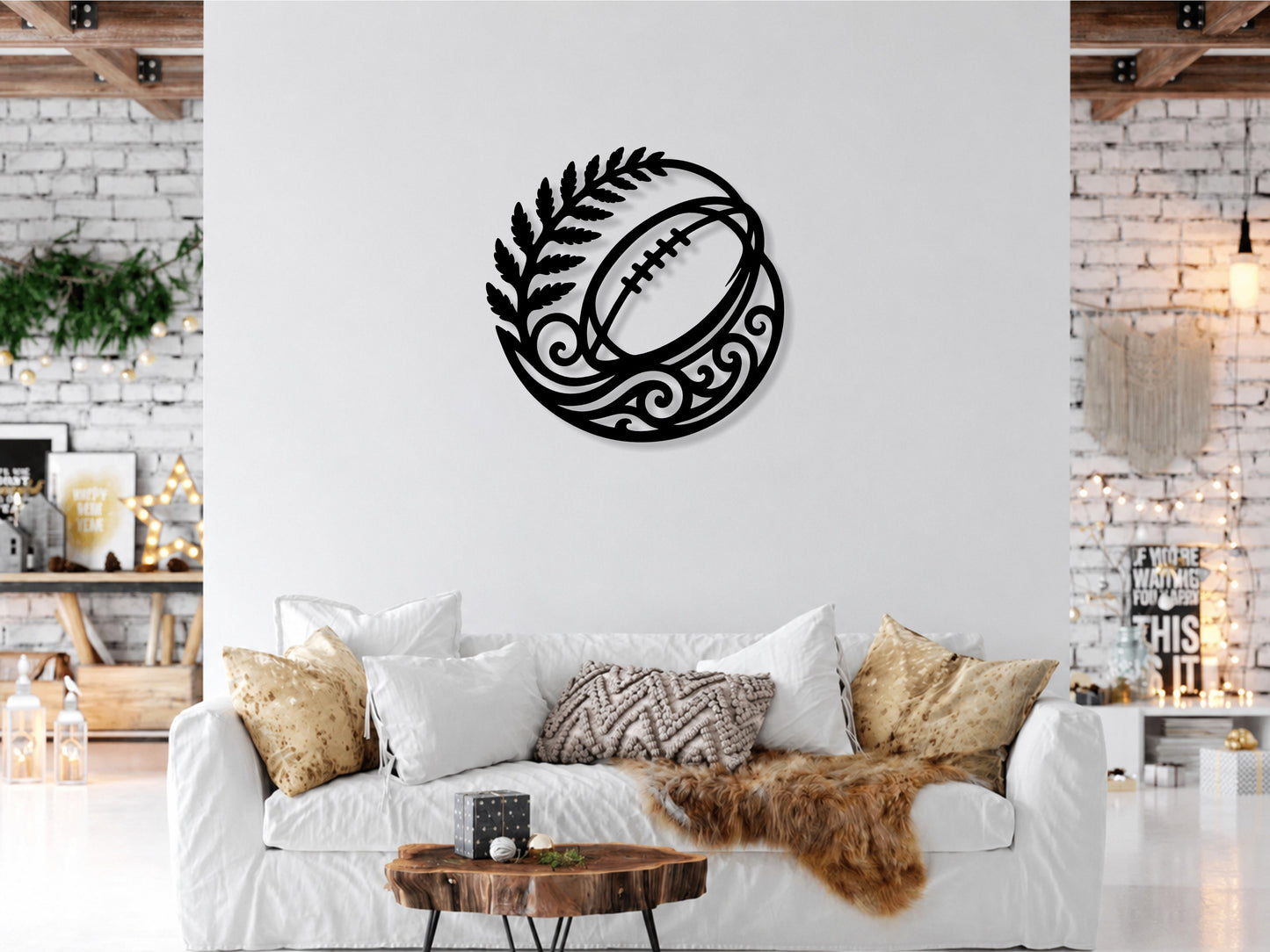 Rugby Ball - Wall Art
