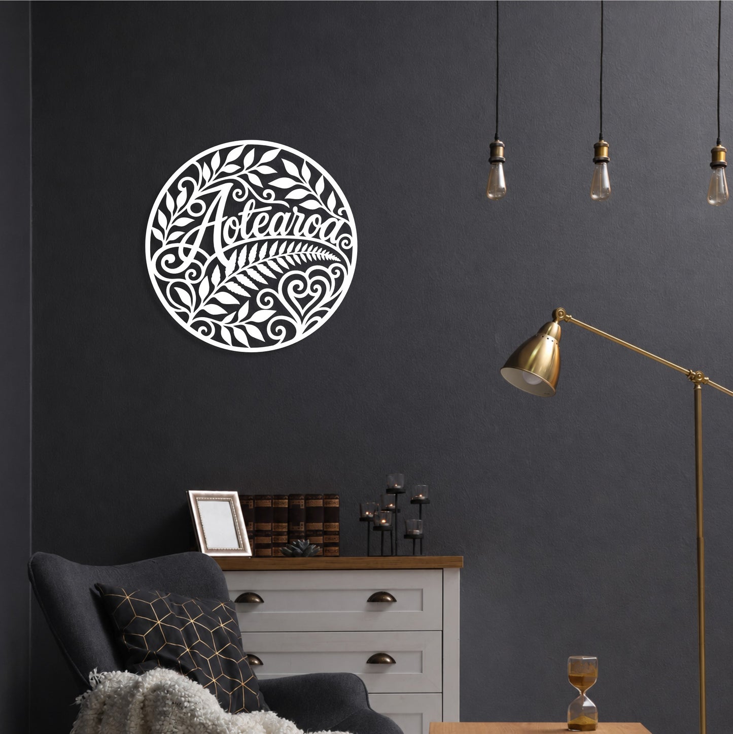 Aotearoa Floral Circle - Wall Art