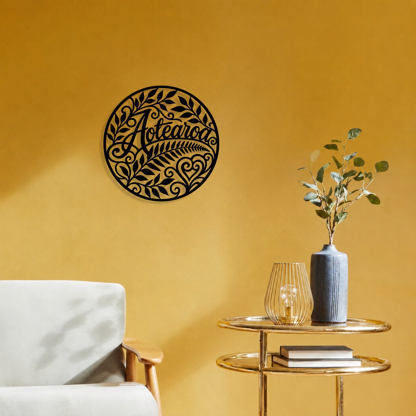Aotearoa Floral Circle - Wall Art