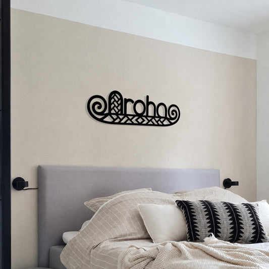 Aroha with Pattern - Wall Art